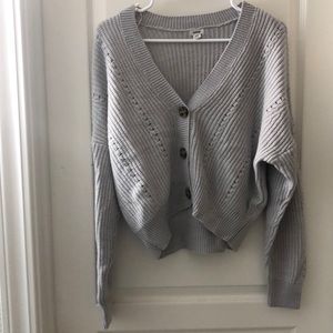 Garage v neck knit cardigan